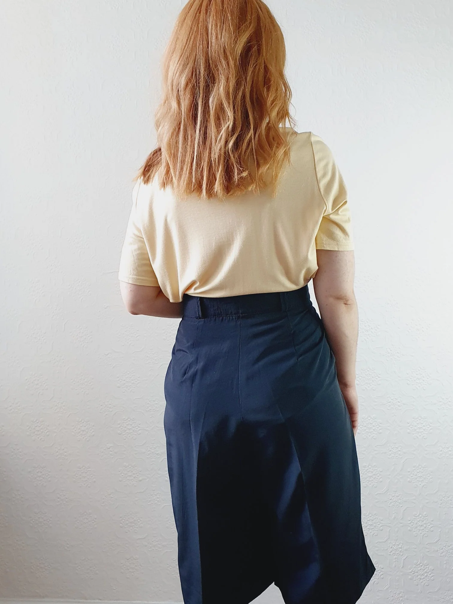 Vintage Black Wide Leg Culottes - M/L - Image 6