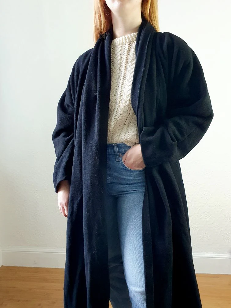 Vintage Cashmere & Wool Coat - XL - Image 10