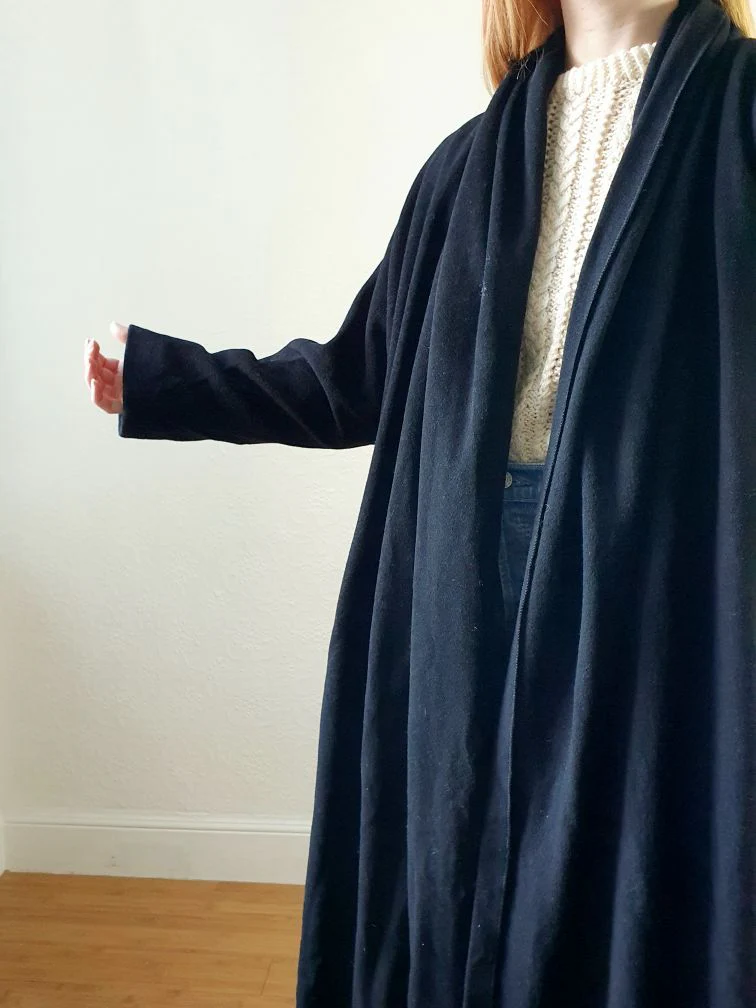 Vintage Cashmere & Wool Coat - XL - Image 12