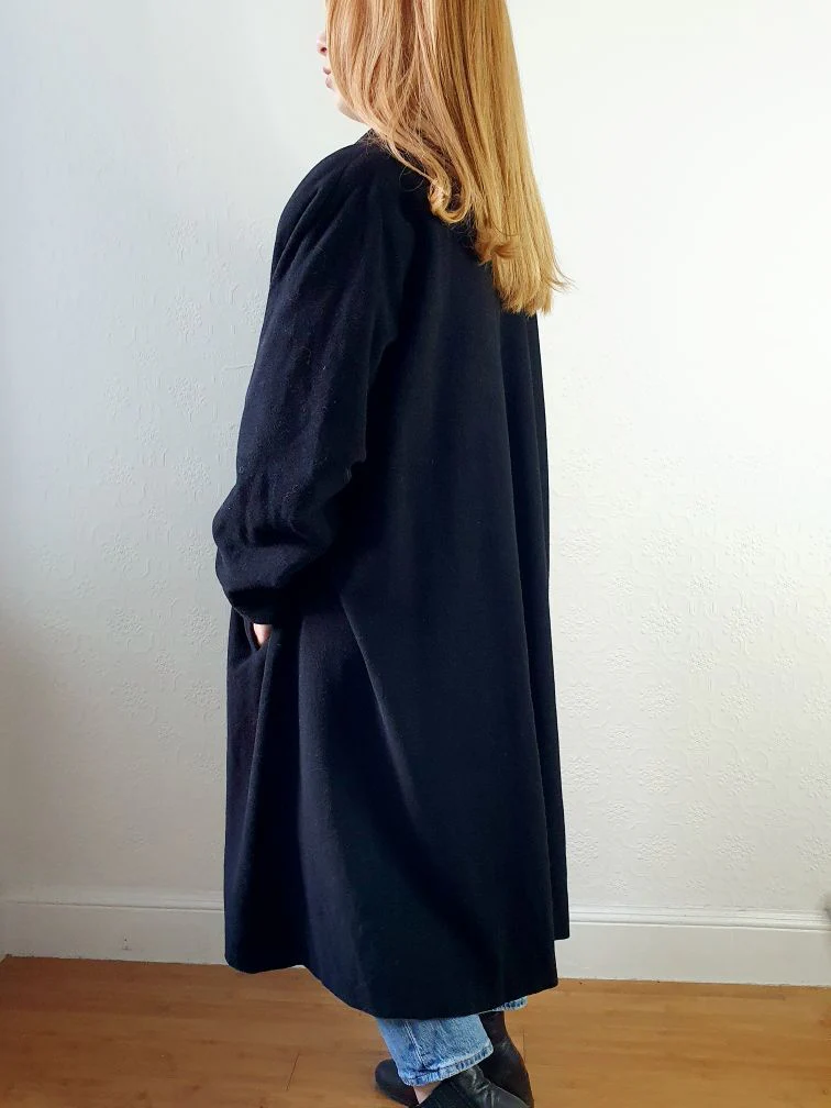 Vintage Cashmere & Wool Coat - XL - Image 5