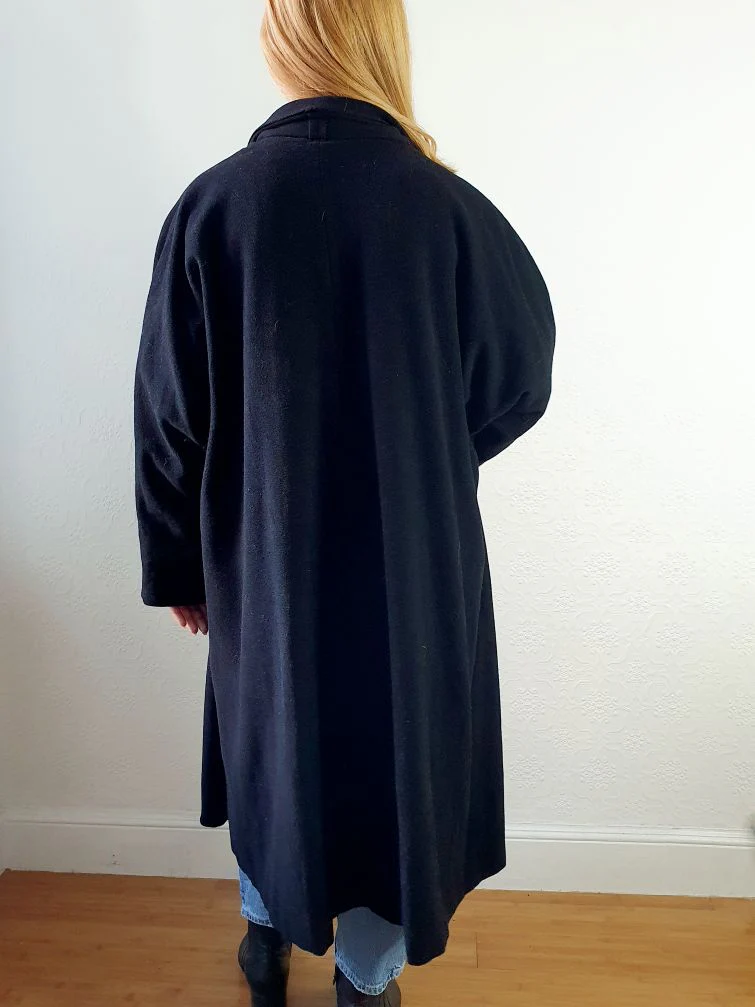 Vintage Cashmere & Wool Coat - XL - Image 7