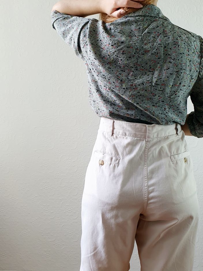 Vintage Cotton Shorts - L - Image 4