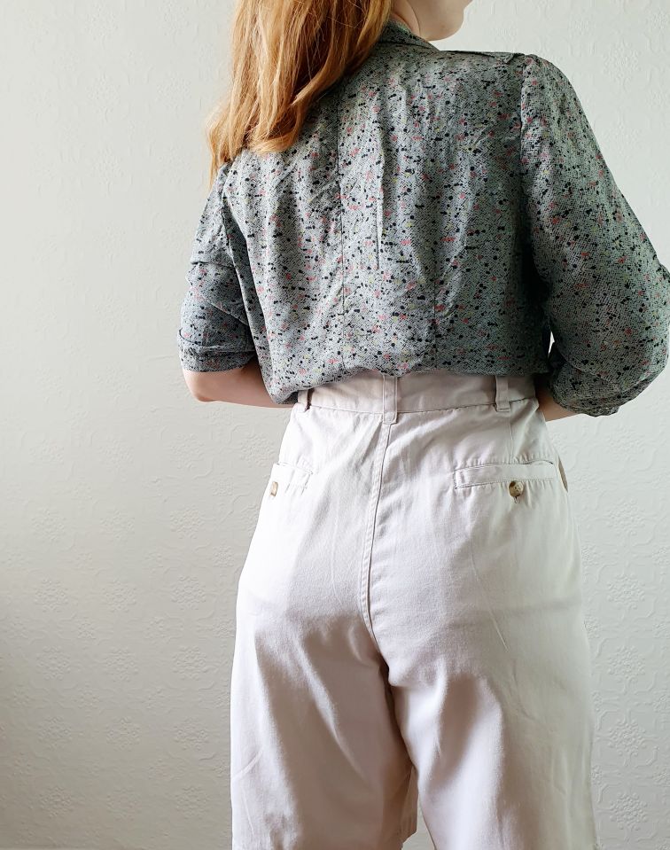 Vintage Cotton Shorts - L - Image 5