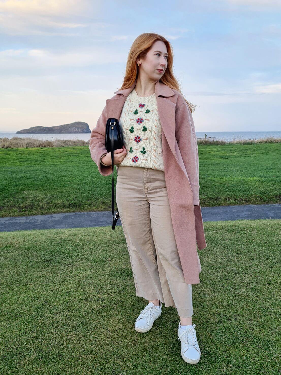 Vintage Cream Jumper with Folk Embroidery - S/M - Image 9