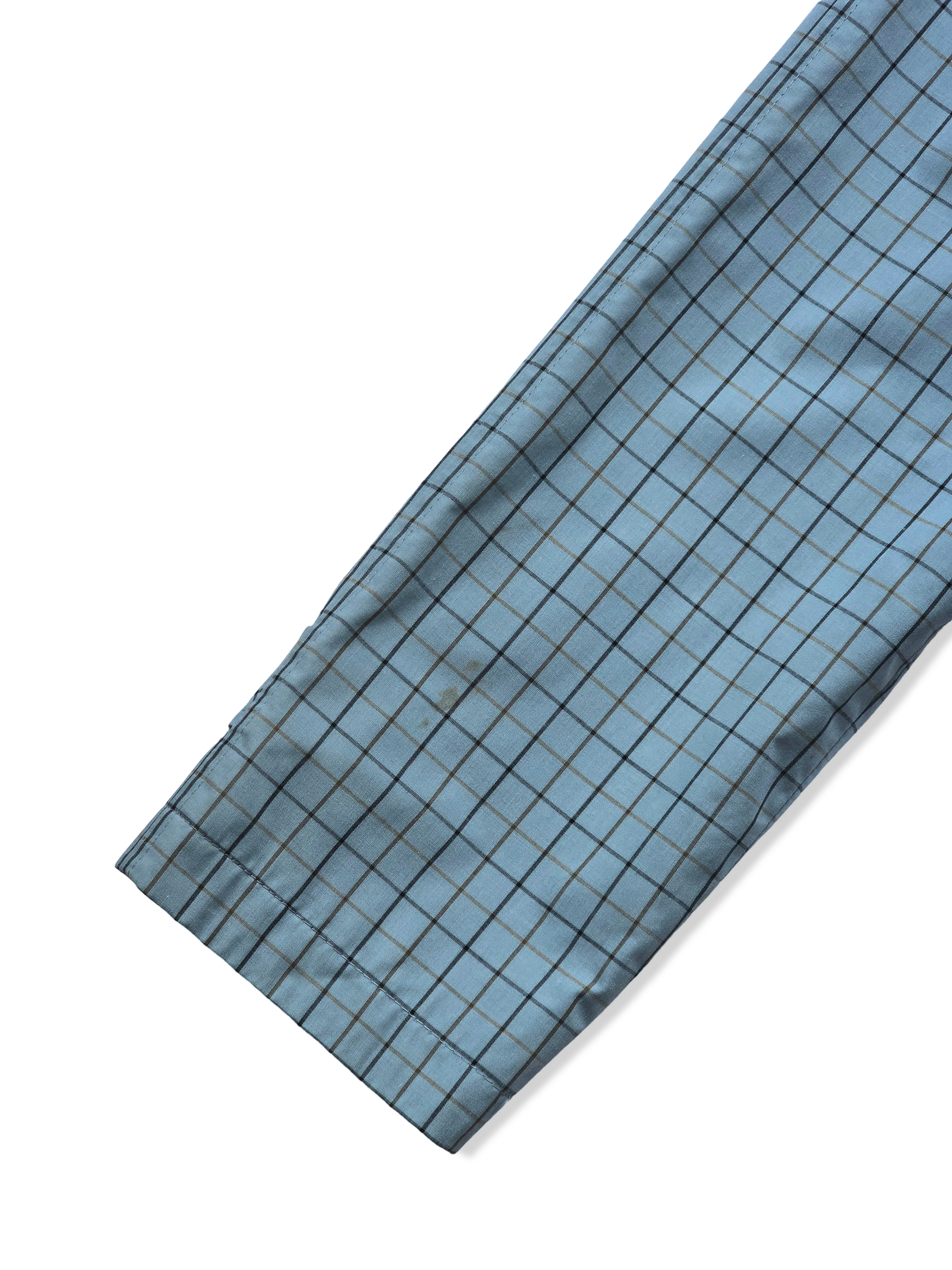 Vintage Dannimac Blue Checked Raincoat - S - Image 6
