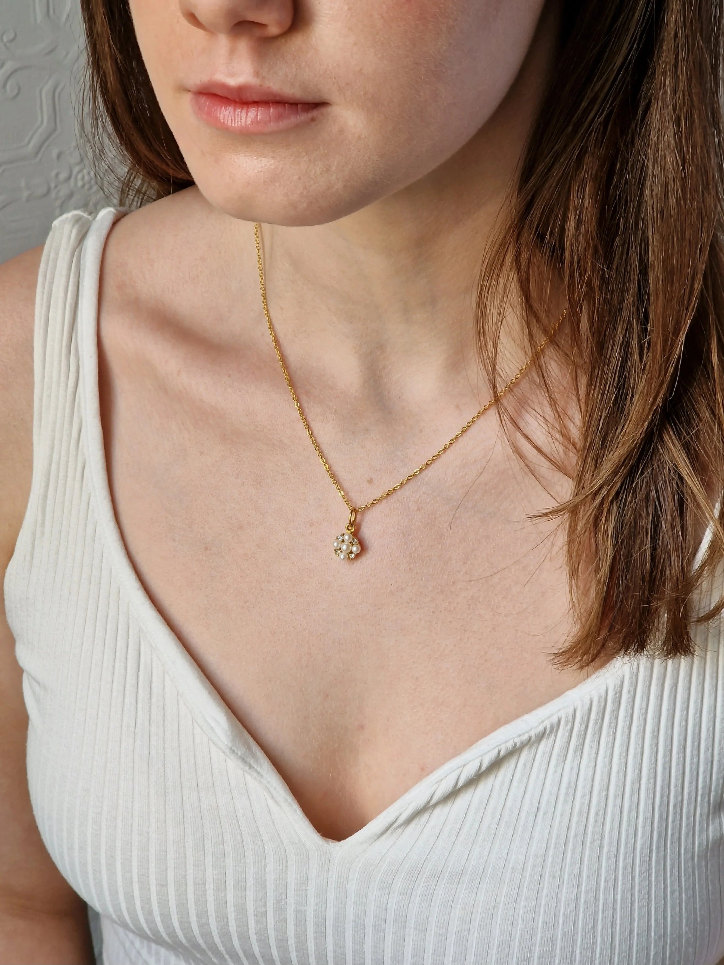 Vintage Gold Plated Chain Layering Set - Image 9