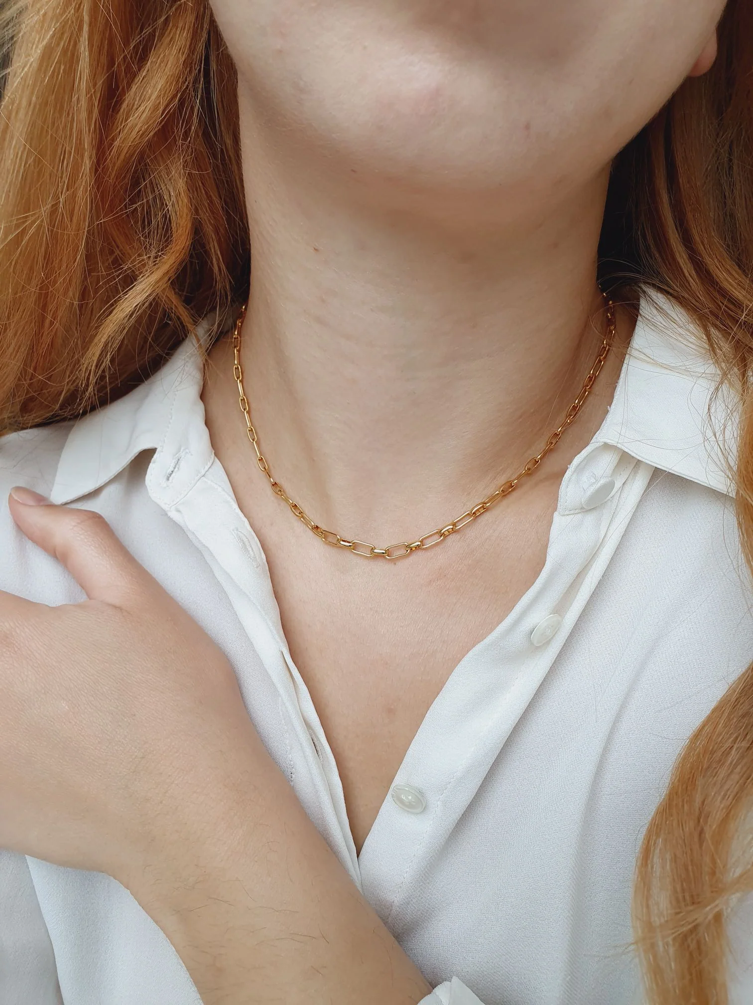 Vintage Gold Plated Chain Layering Set - Image 8