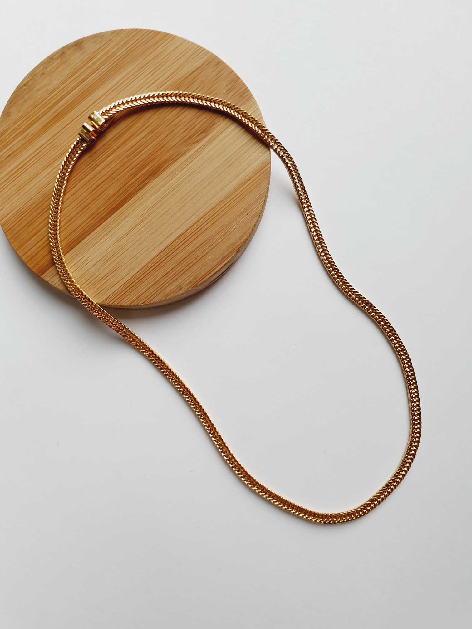 Vintage Gold Plated Chain Layering Set - Image 5