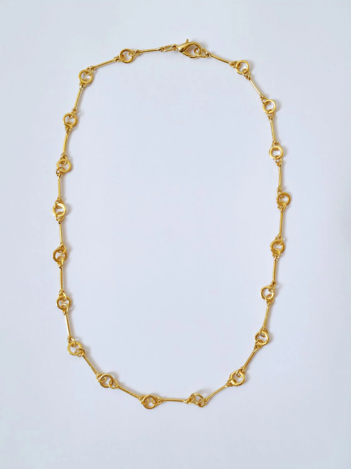 Vintage Gold Plated Chain Layering Set - Image 4