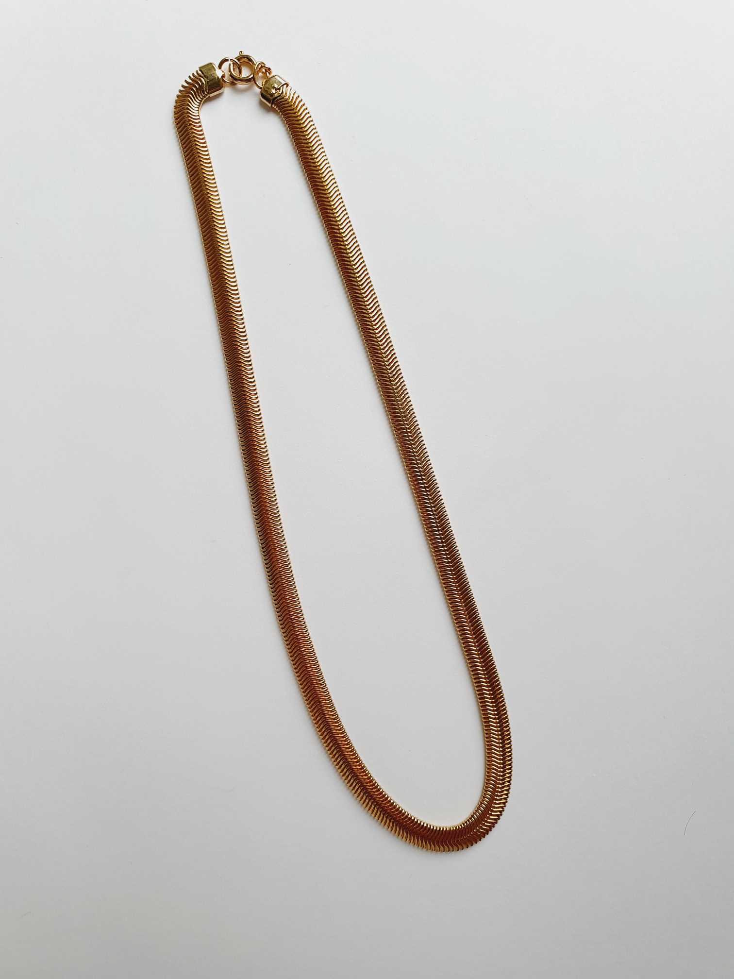 Vintage Gold Plated Chain Layering Set One - Image 5