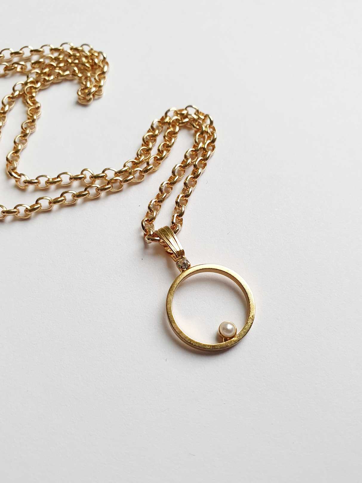 Vintage Gold Plated Chain Layering Set One - Image 6