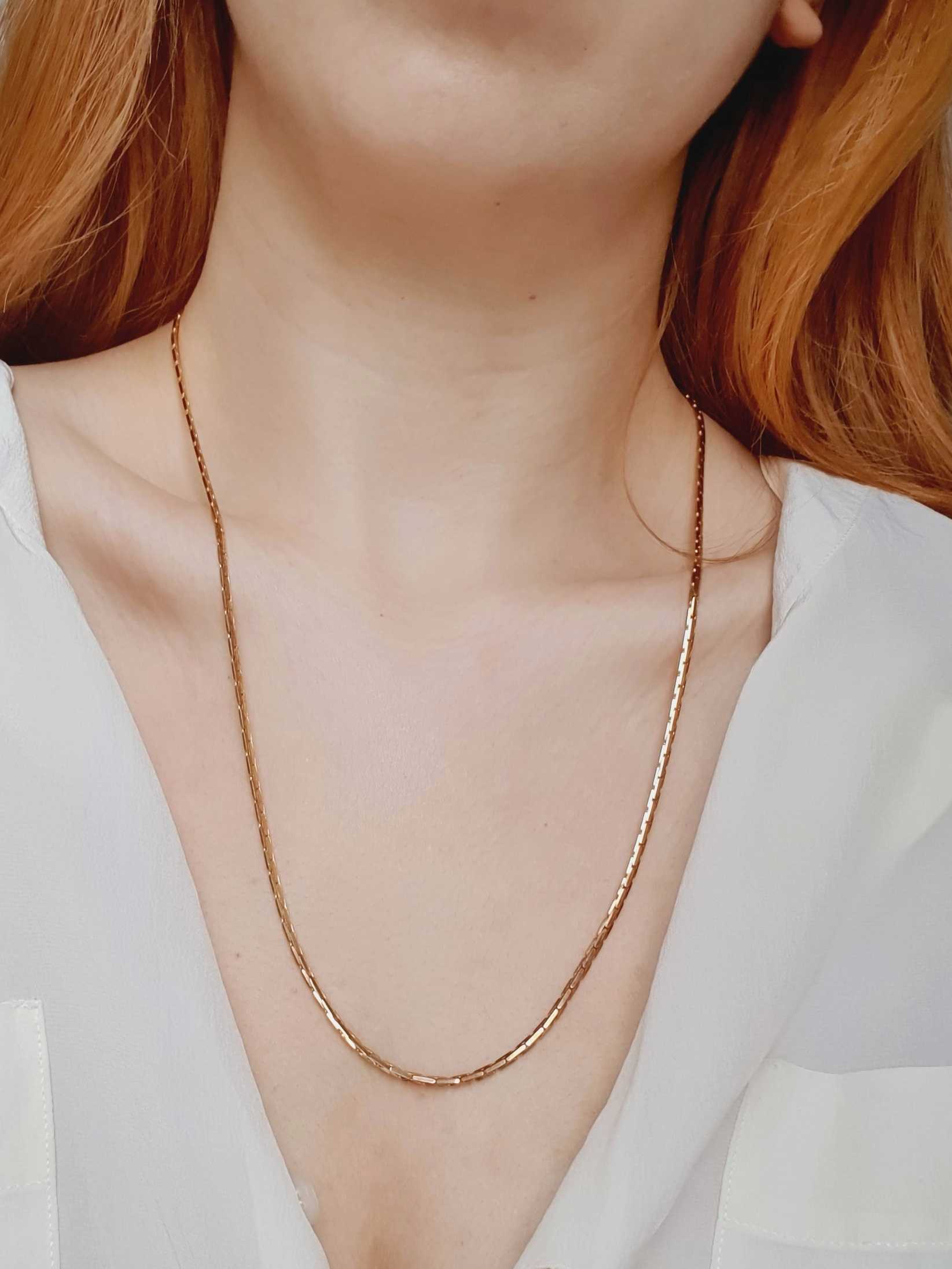 Vintage Gold Plated Chain Layering Set Three - Image 6