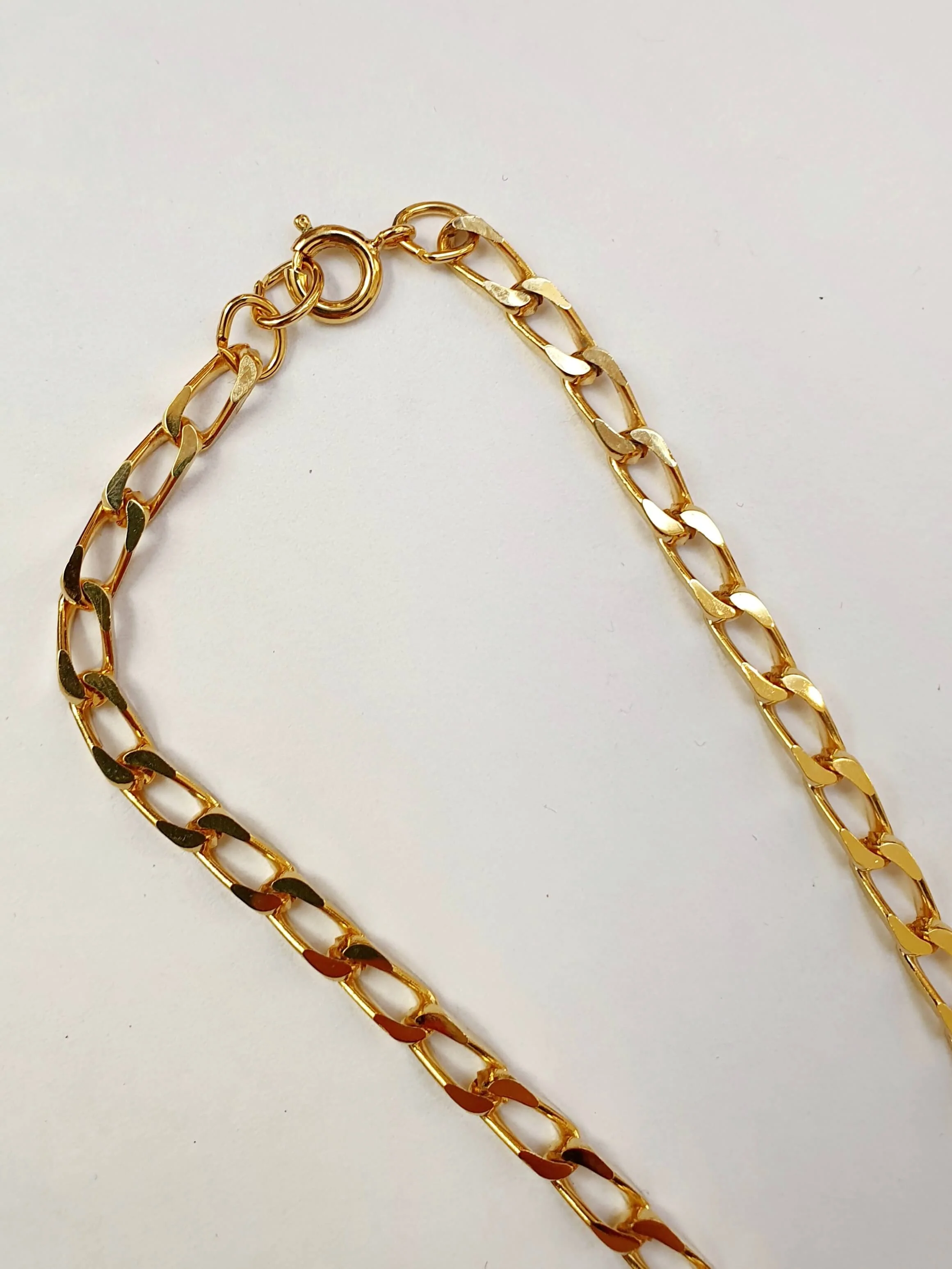 Vintage Gold Plated Chain Necklace - Image 5