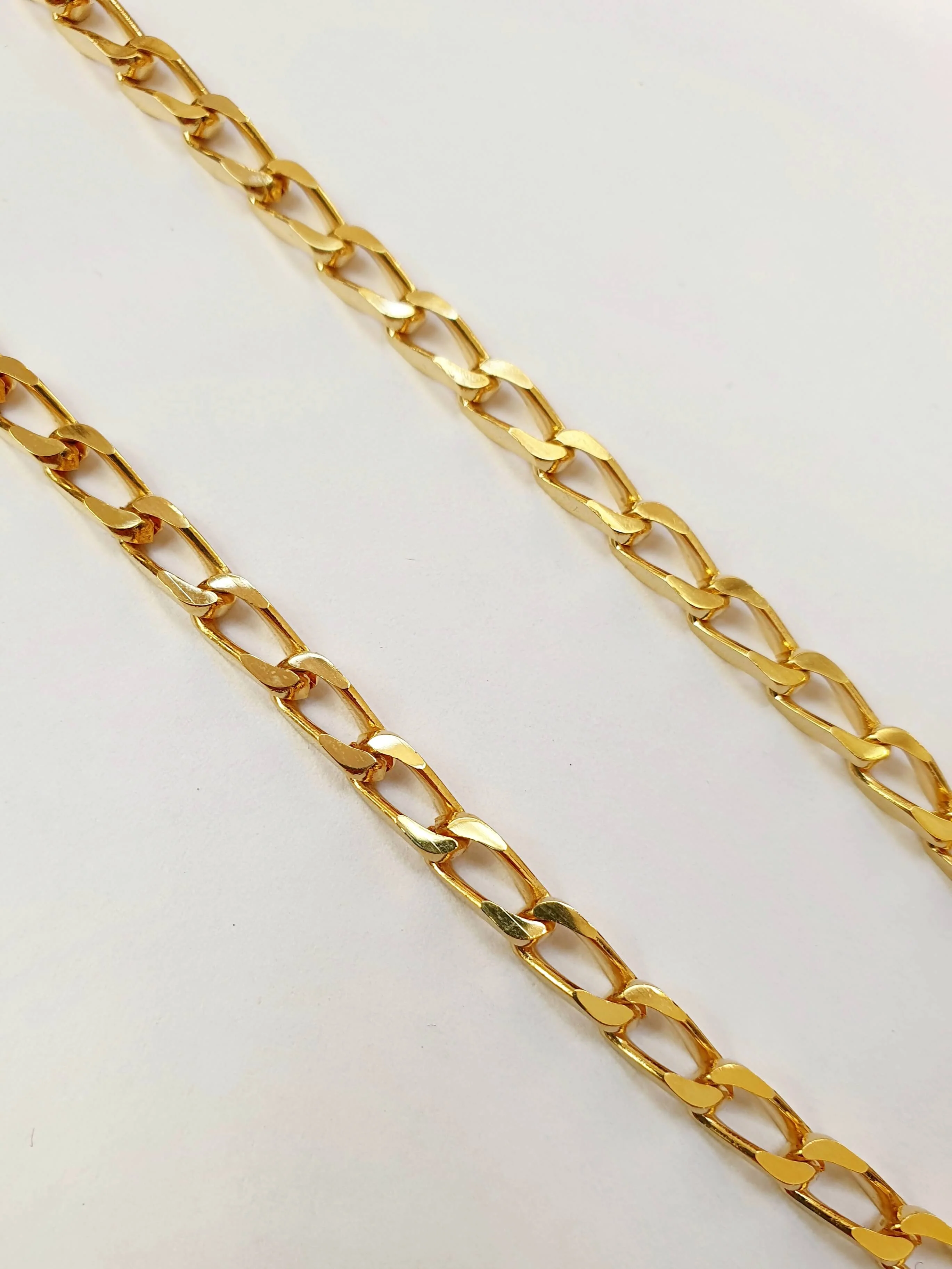 Vintage Gold Plated Chain Necklace - Image 6