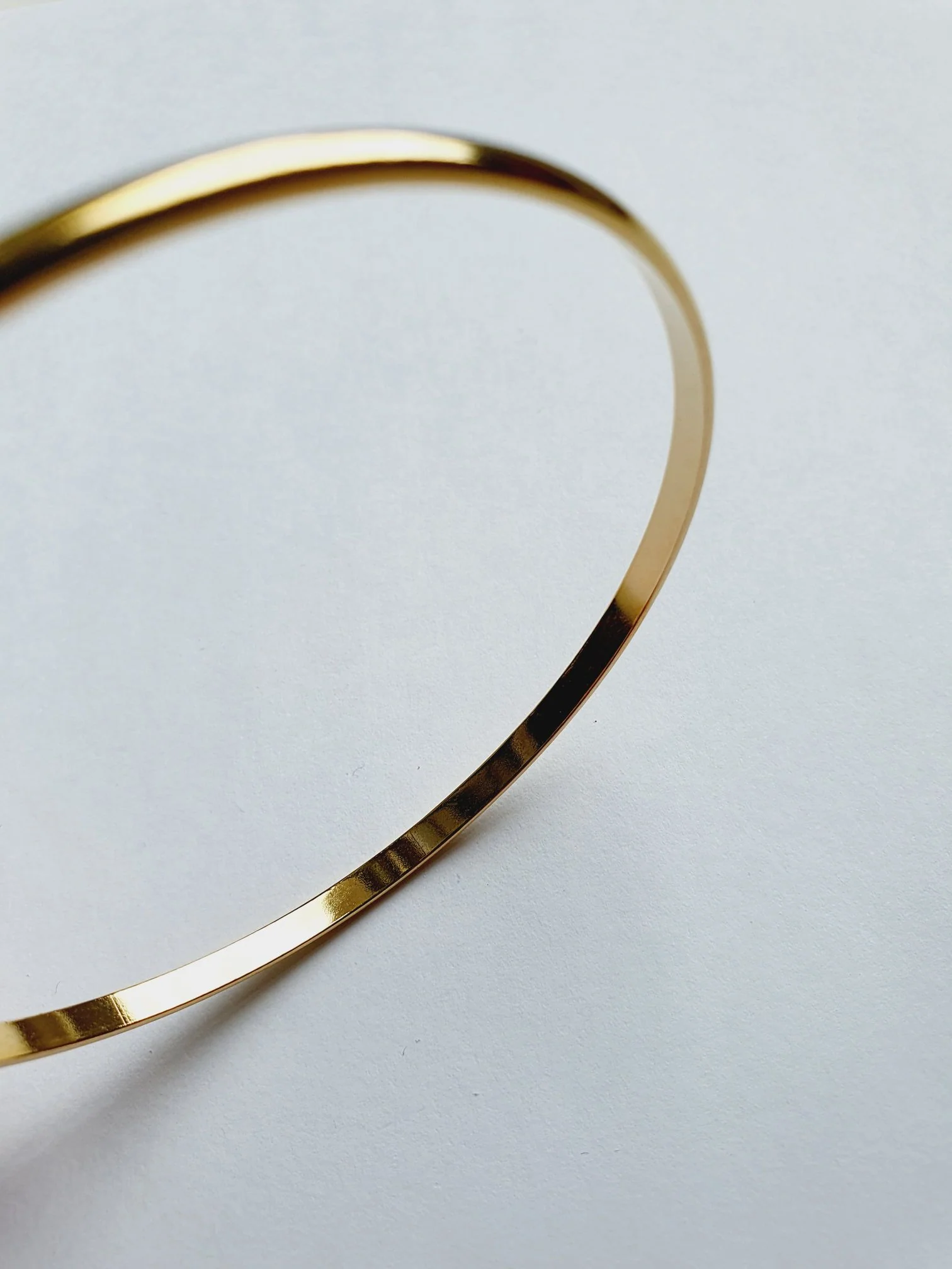 Vintage Gold Plated Triple Bangle Bracelet Set - Image 6