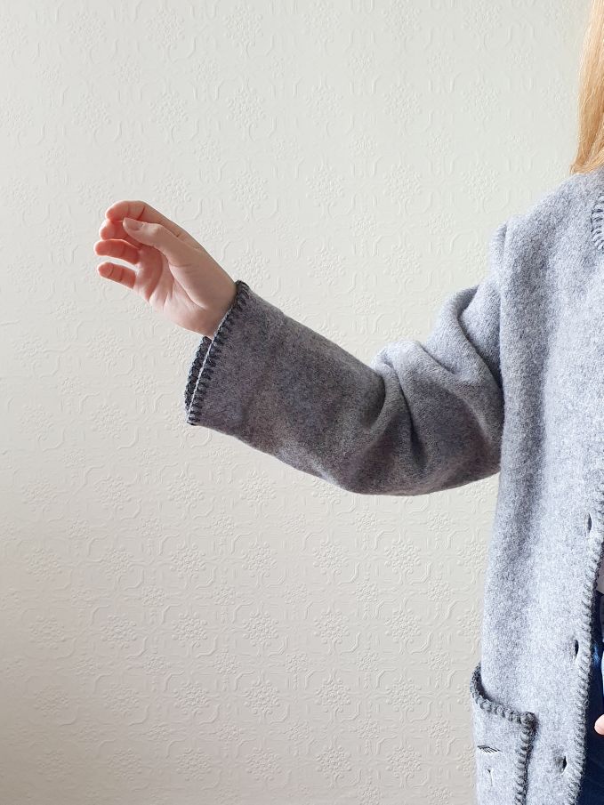 Vintage Grey Wool Jacket - M - Image 13
