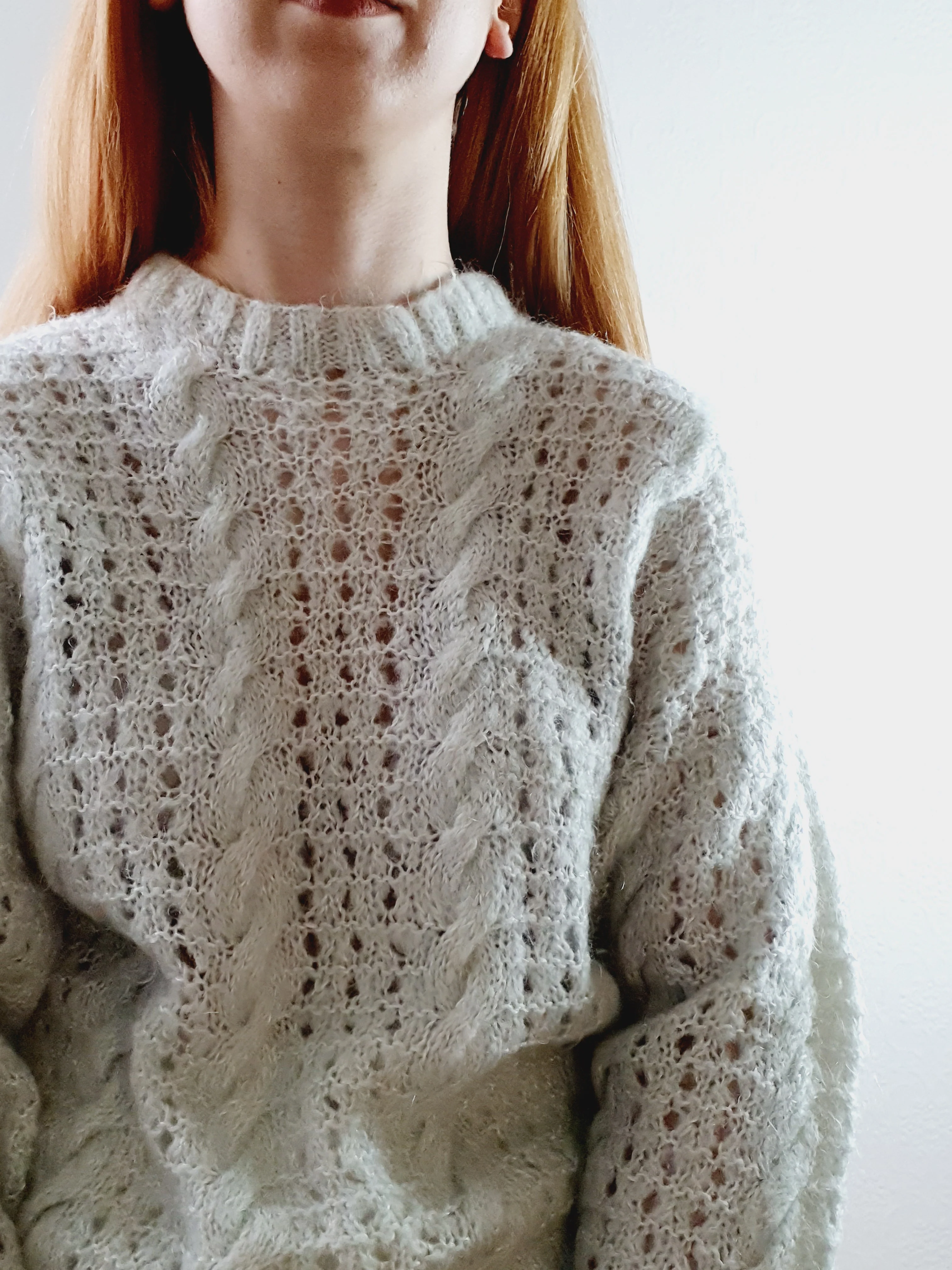 Vintage Hand Knitted Jumper - S/M - Image 3