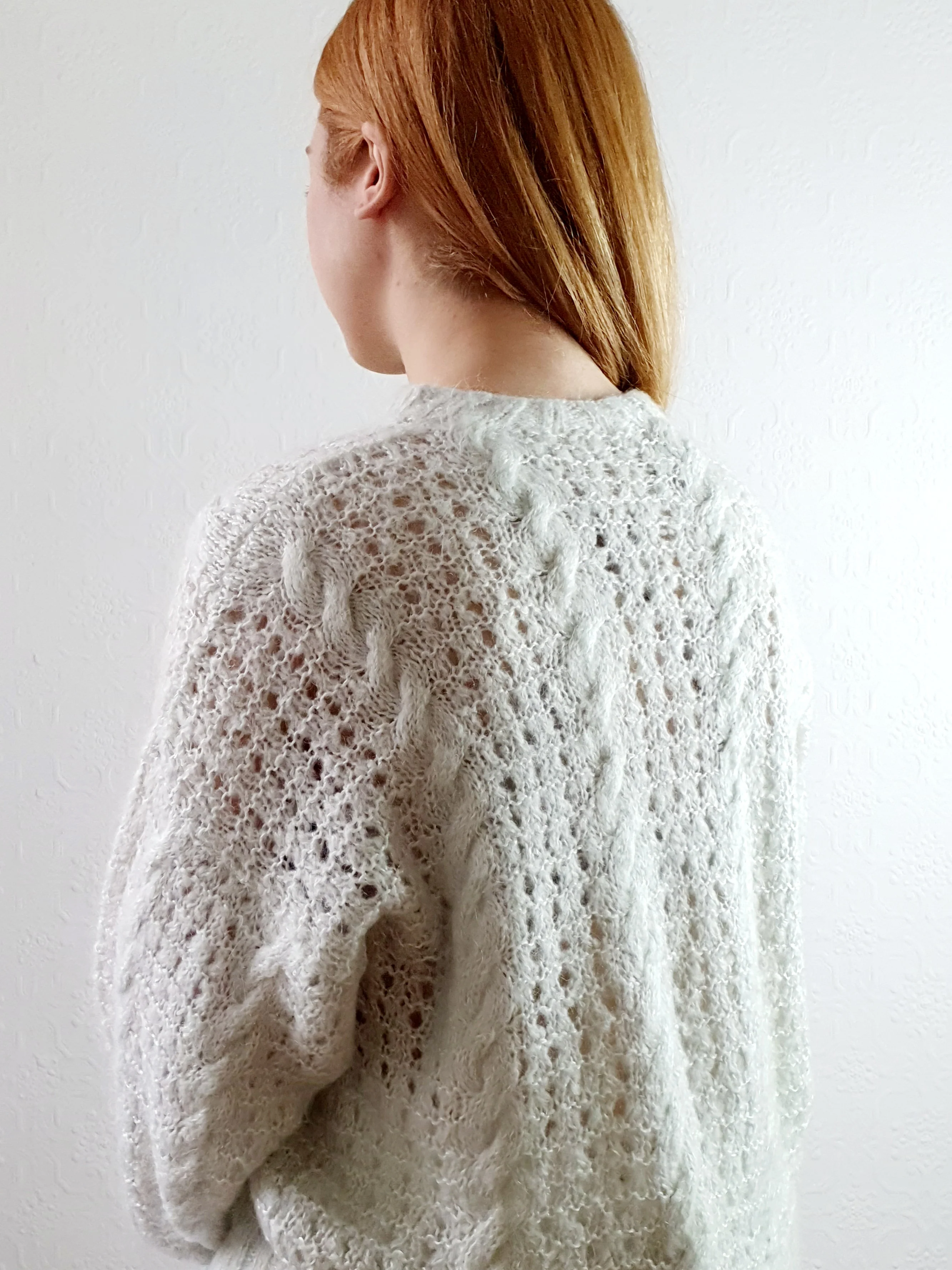 Vintage Hand Knitted Jumper - S/M - Image 7