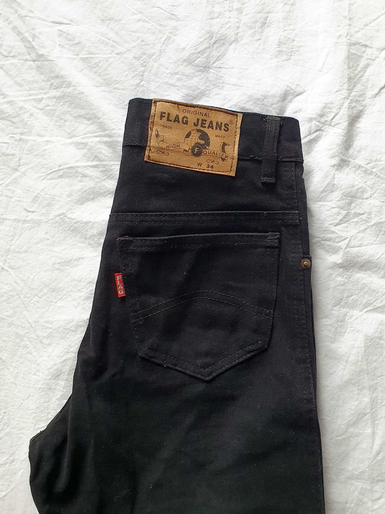 Vintage High Waisted Black Jeans - 27W 32L - Image 2
