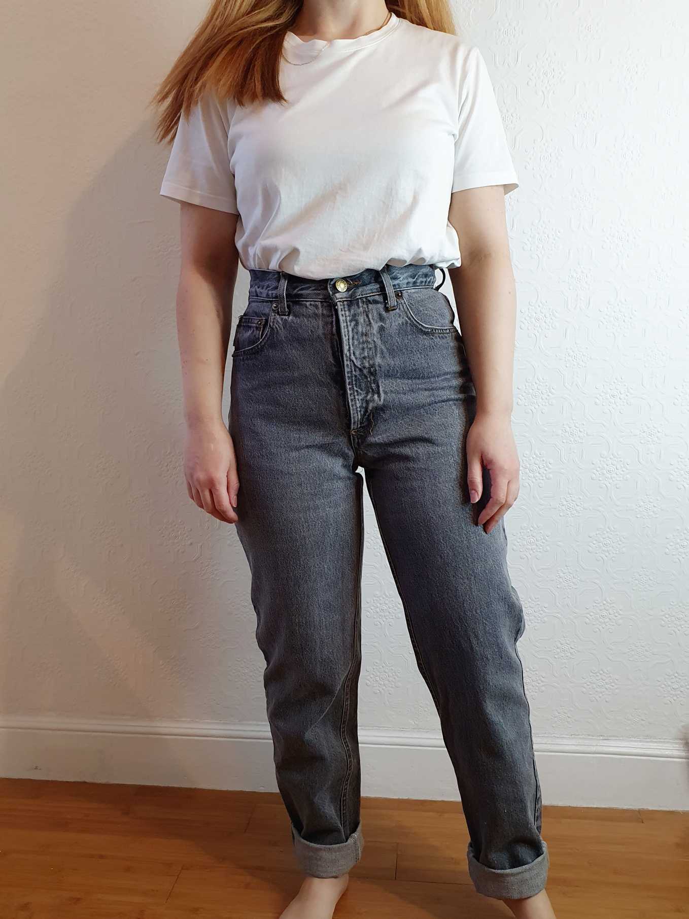 Vintage High Waisted Jeans - 26W 30L - Image 3