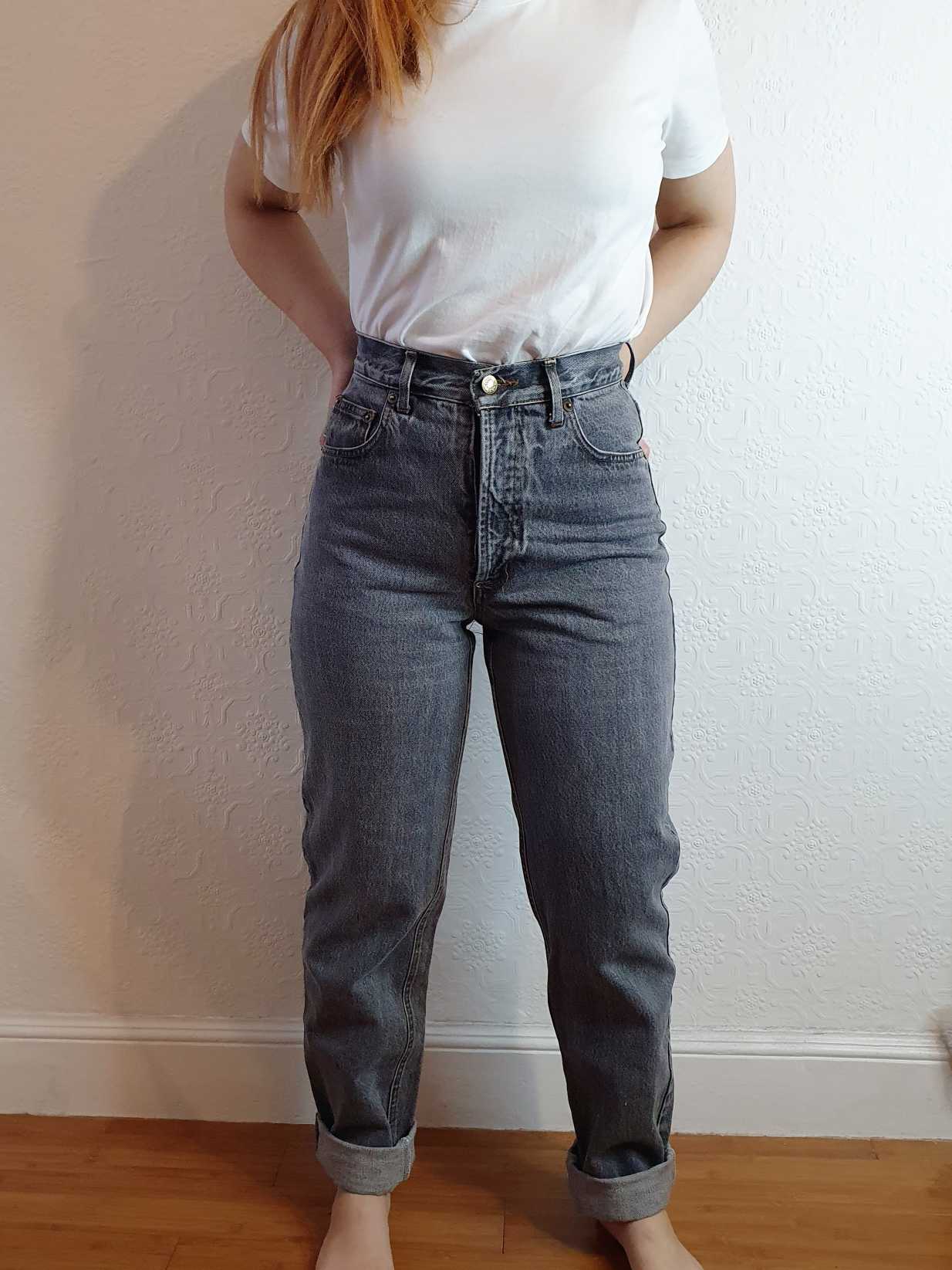 Vintage High Waisted Jeans - 26W 30L - Image 5