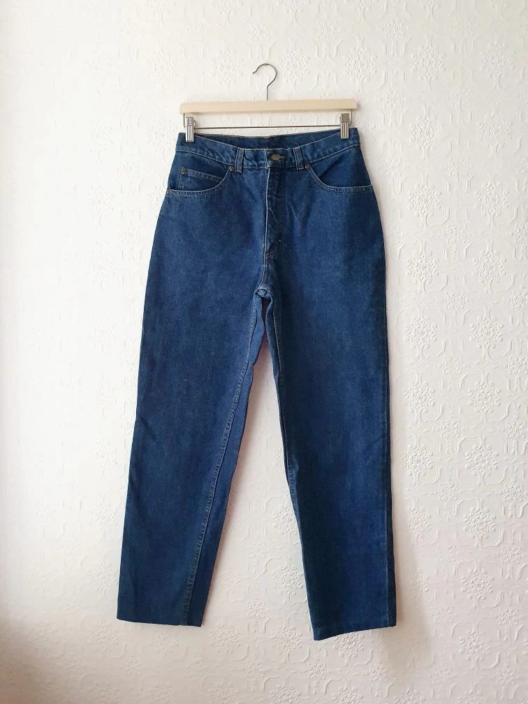 Vintage High Waisted Jeans - 30W 29L - Image 10