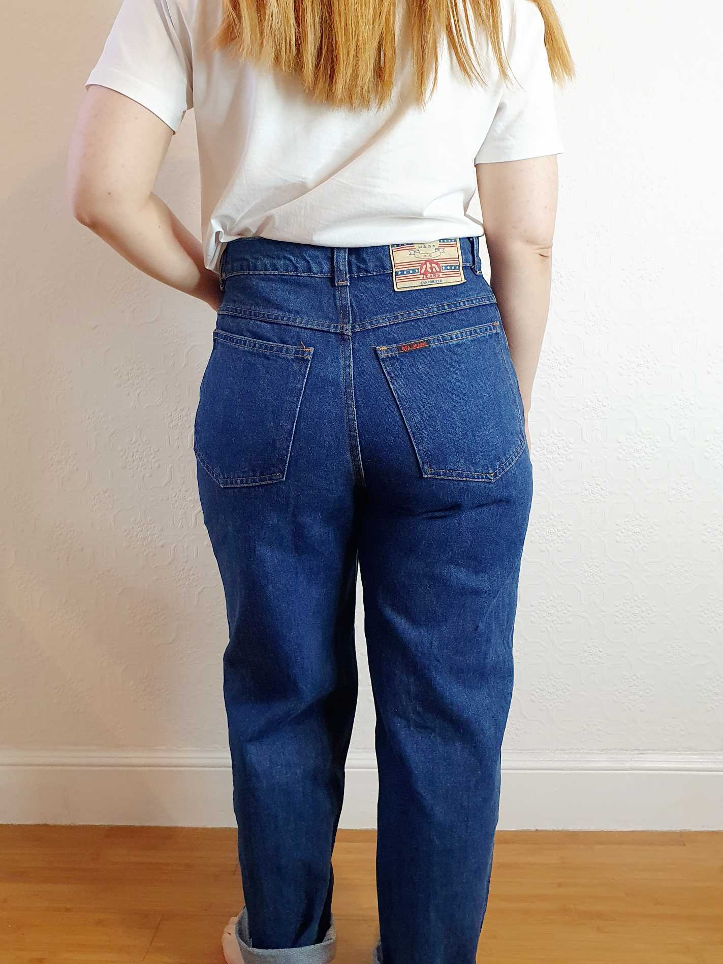 Vintage High Waisted Jeans - 30W 29L - Image 5
