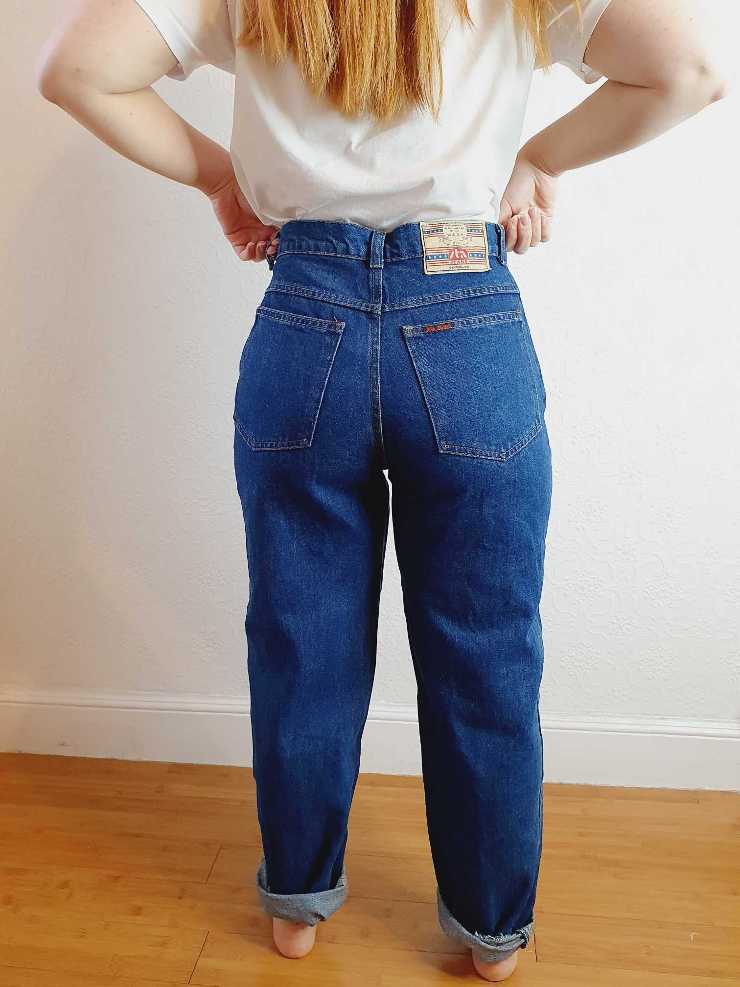 Vintage High Waisted Jeans - 30W 29L - Image 8