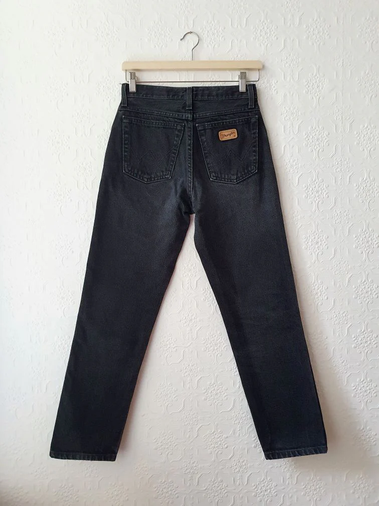 Vintage High Waisted Wrangler Jeans - 27W 28L - Image 4