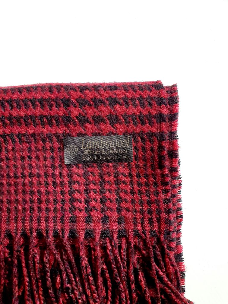 Vintage Houndstooth Florentine Shawl - Image 2