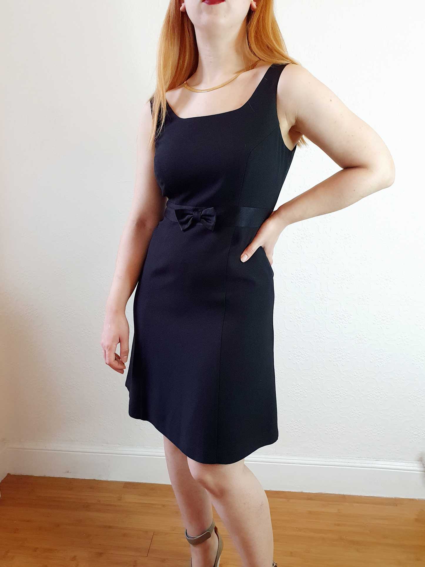 Vintage Laura Ashley Little Black Dress - XS/S - Image 5