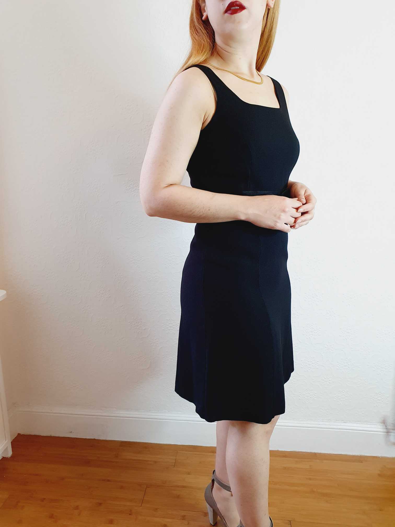 Vintage Laura Ashley Little Black Dress - XS/S - Image 6