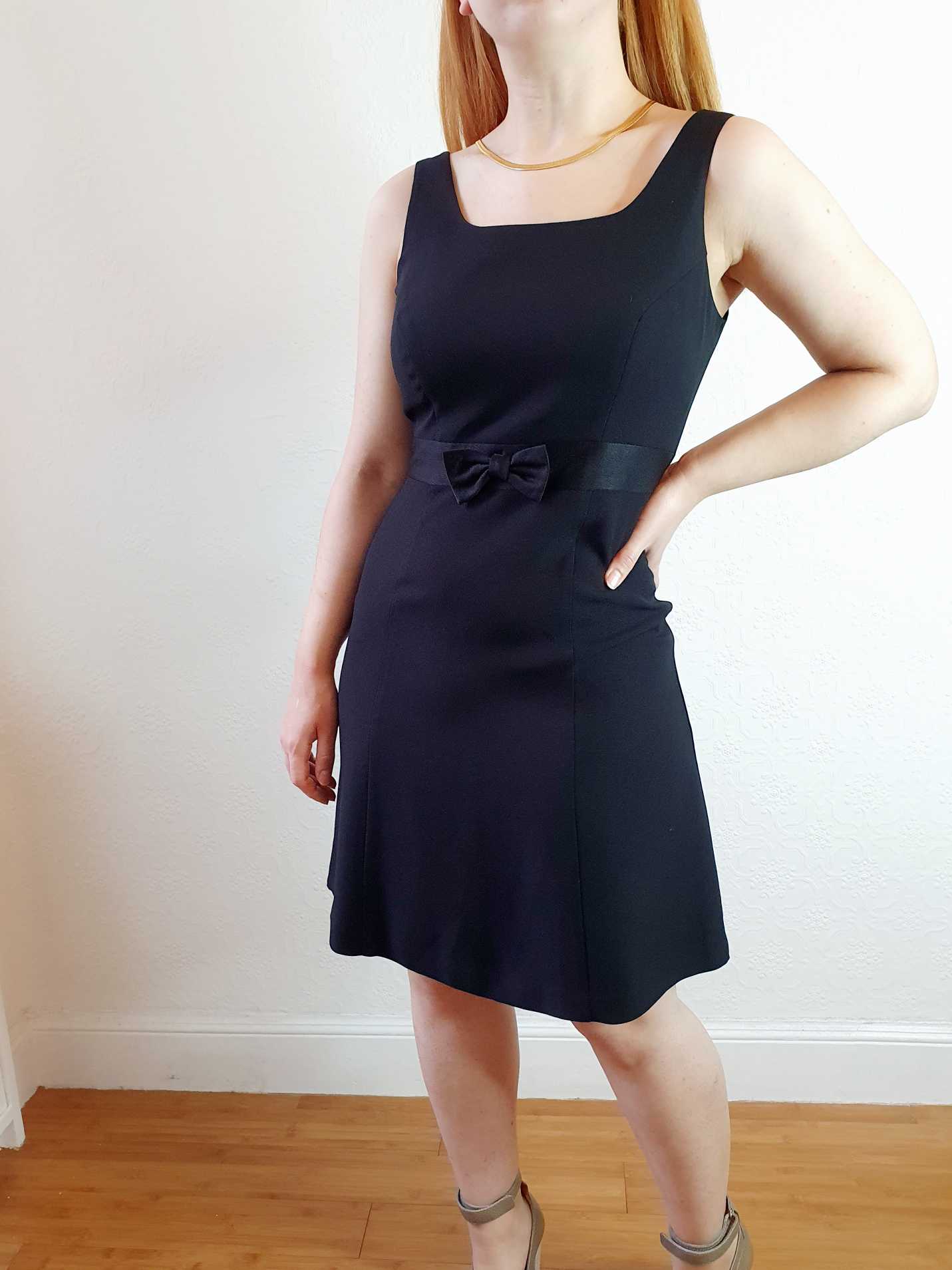 Vintage Laura Ashley Little Black Dress - XS/S - Image 7