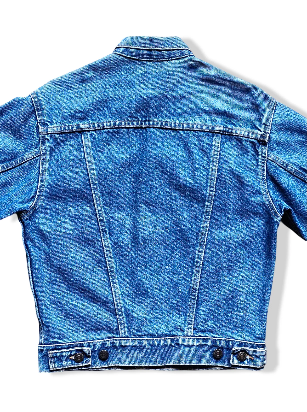 Vintage Levi's Medium Wash Denim Jacket - XS - Image 6