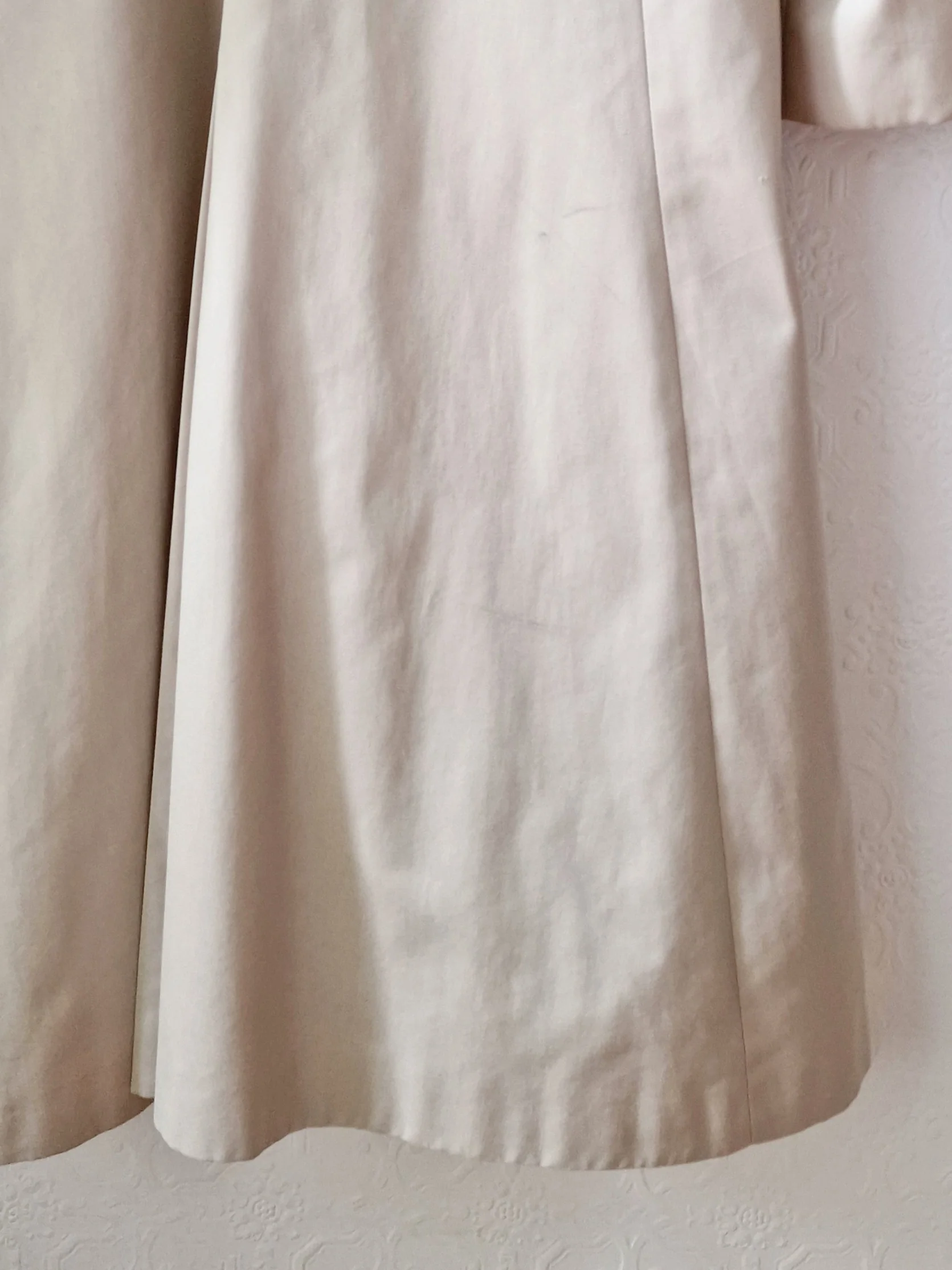 Vintage Light Beige Single Breasted Trench Coat - M/L - Image 12