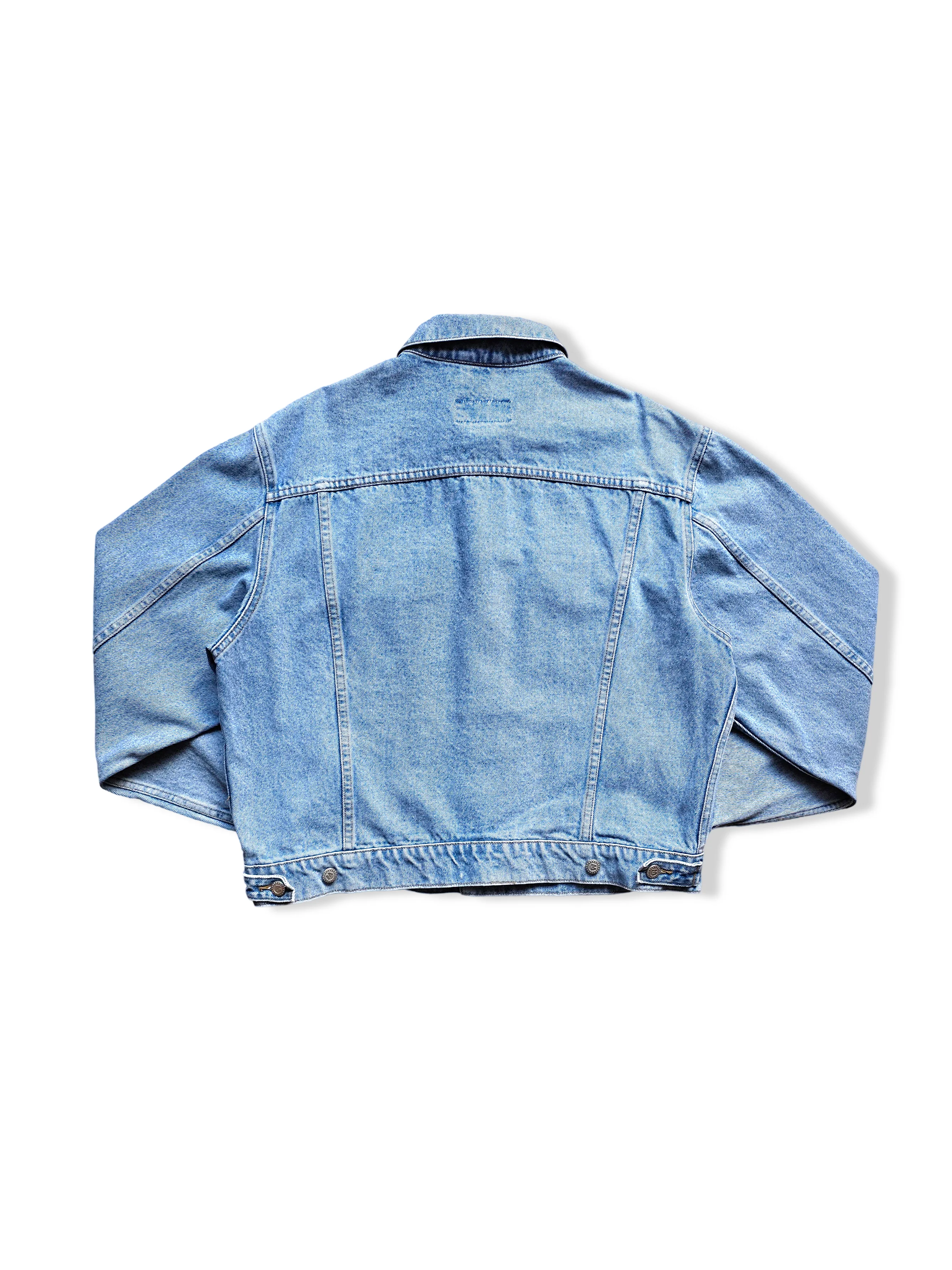 Vintage Light Wash Denim Jacket - M - Image 5