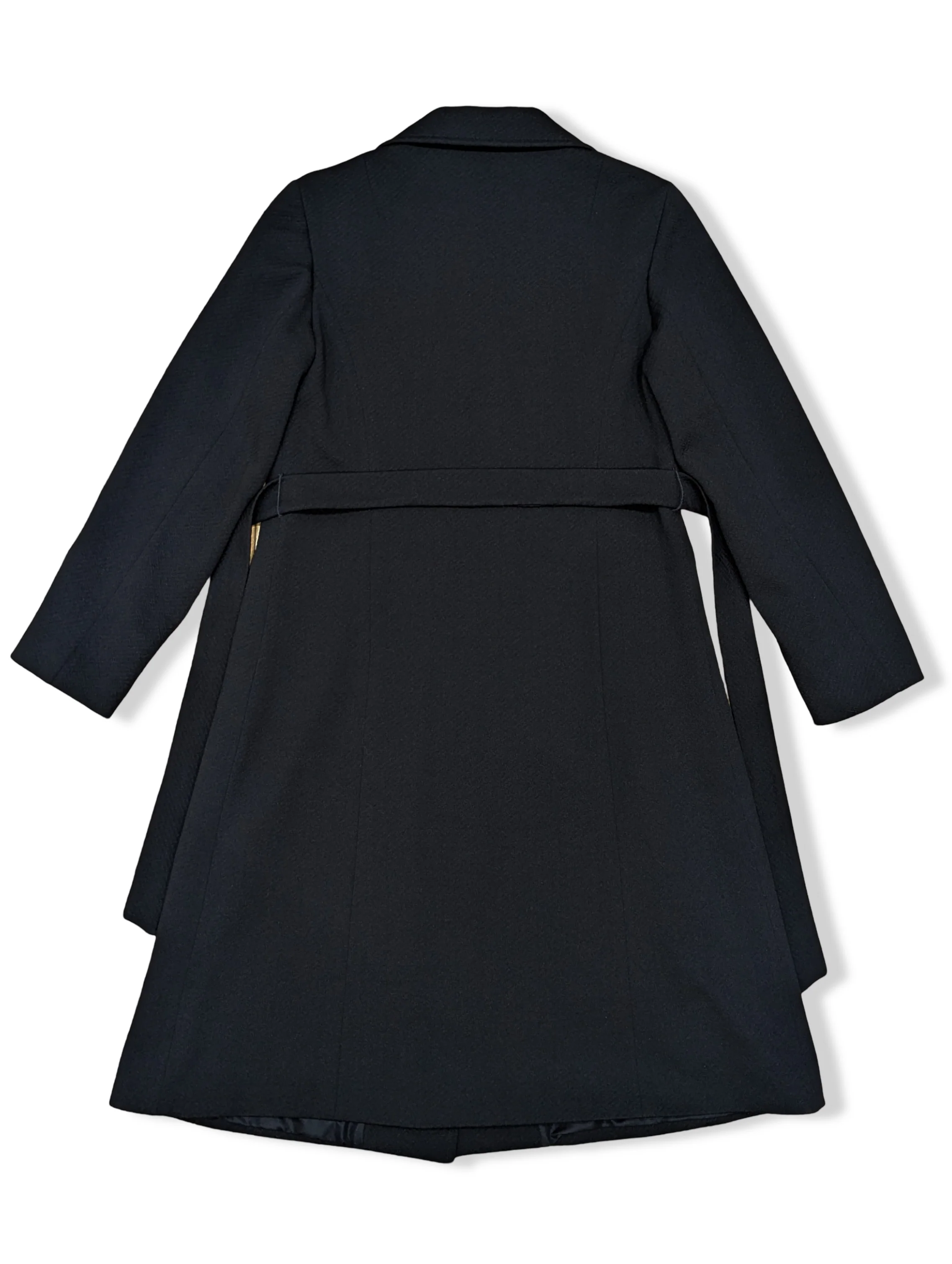 Vintage Long Black Coat - S/M - Image 5