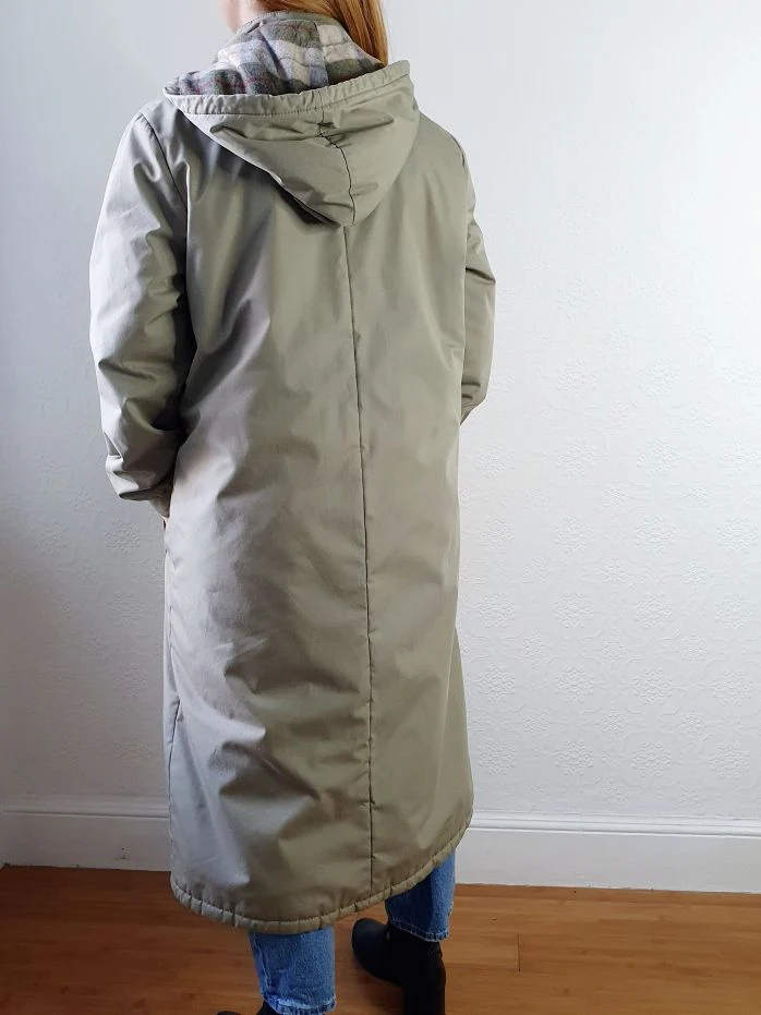Vintage Long Puffer Jacket - S/M - Image 10