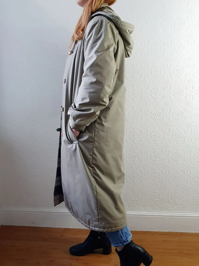 Vintage Long Puffer Jacket - S/M - Image 5