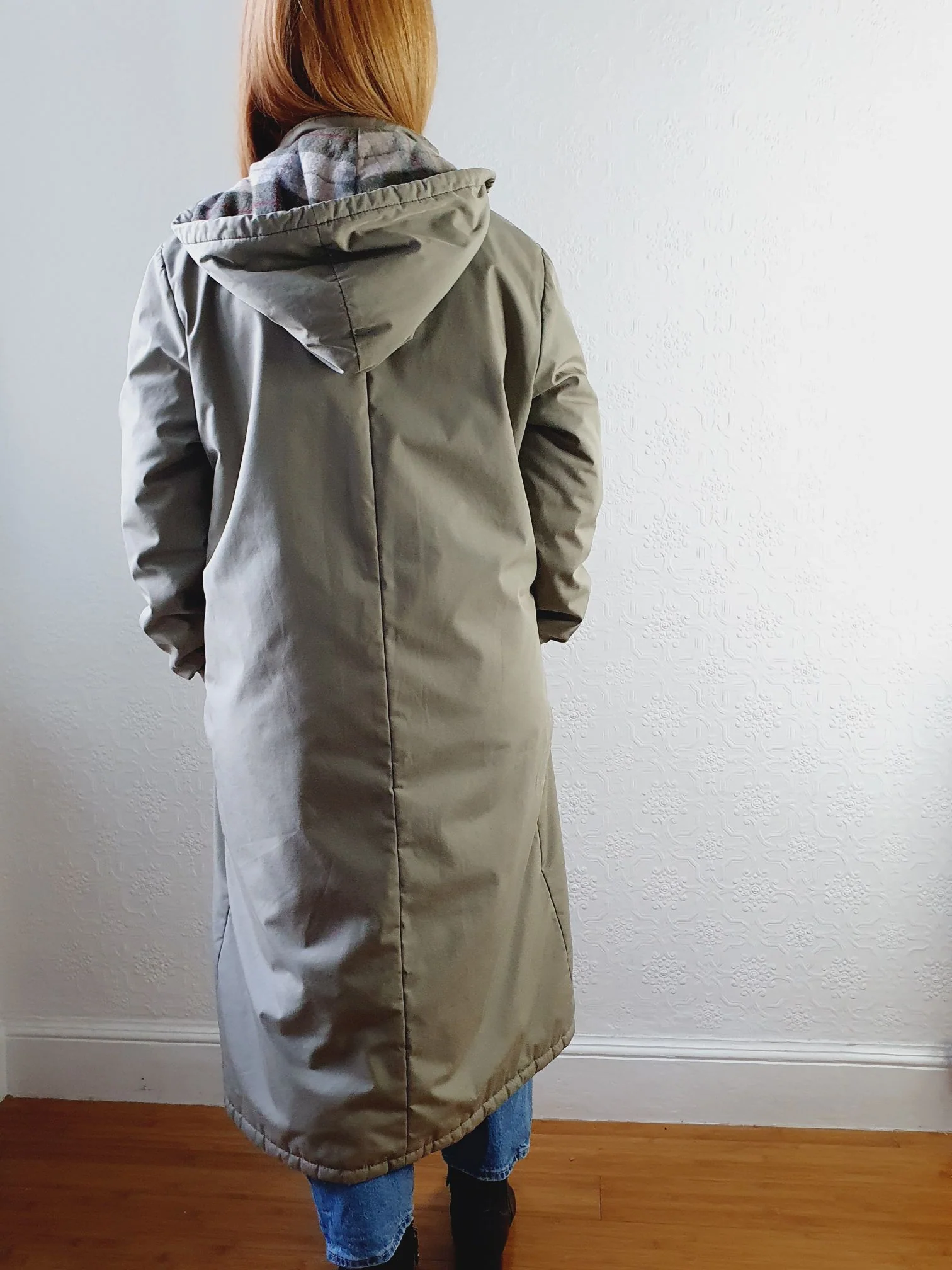 Vintage Long Puffer Jacket - S/M - Image 6