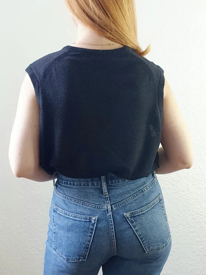 Vintage Merino Wool Vest - M/L - Image 7