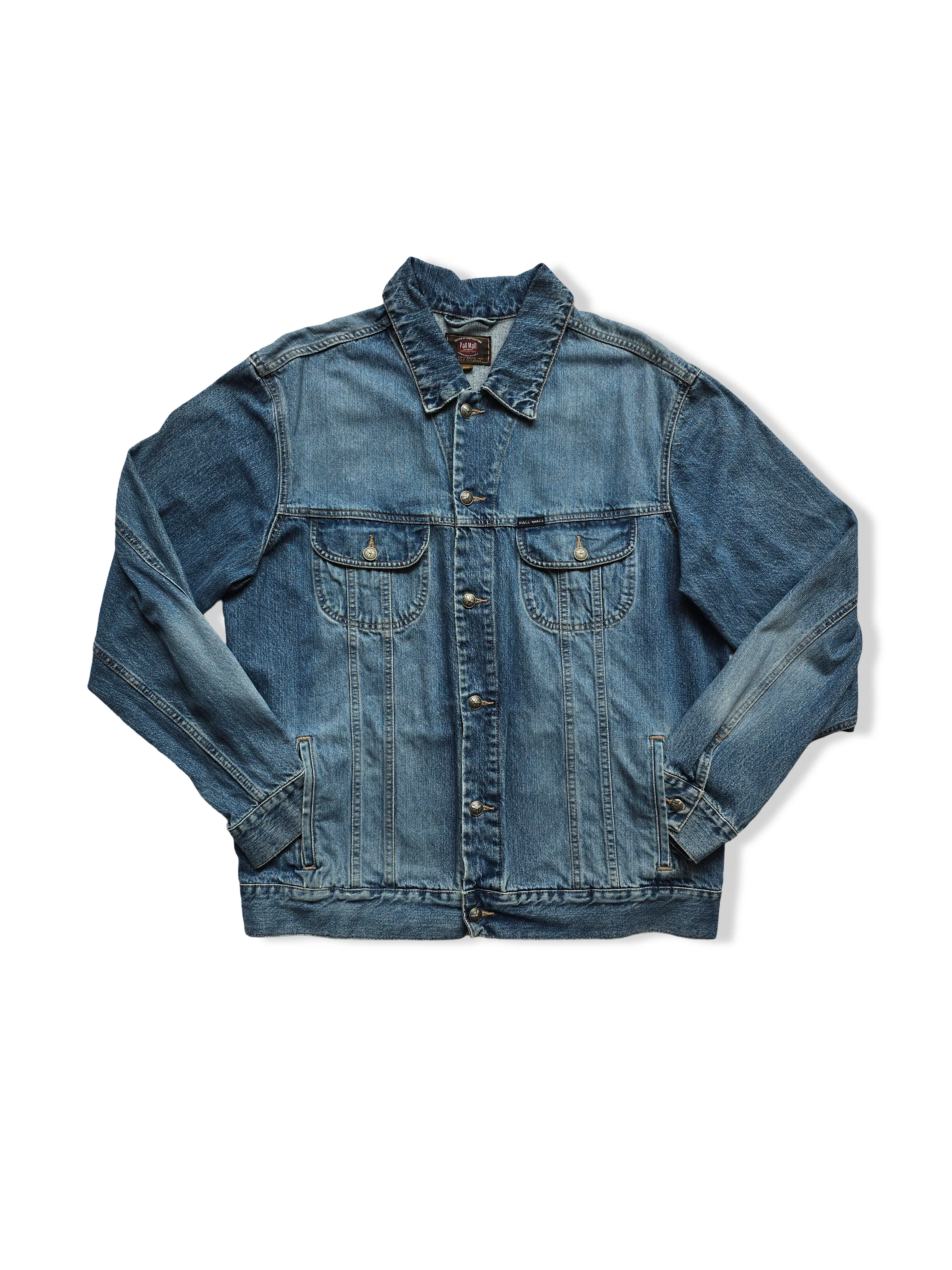 Vintage Mid-Wash Blue Denim Jacket - XL