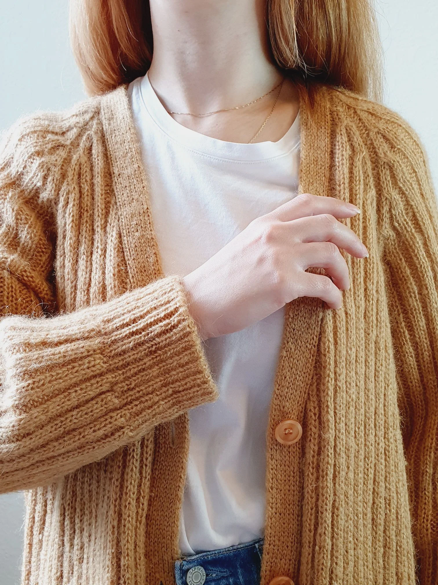 Vintage Mohair Cardigan - XXL - Image 10