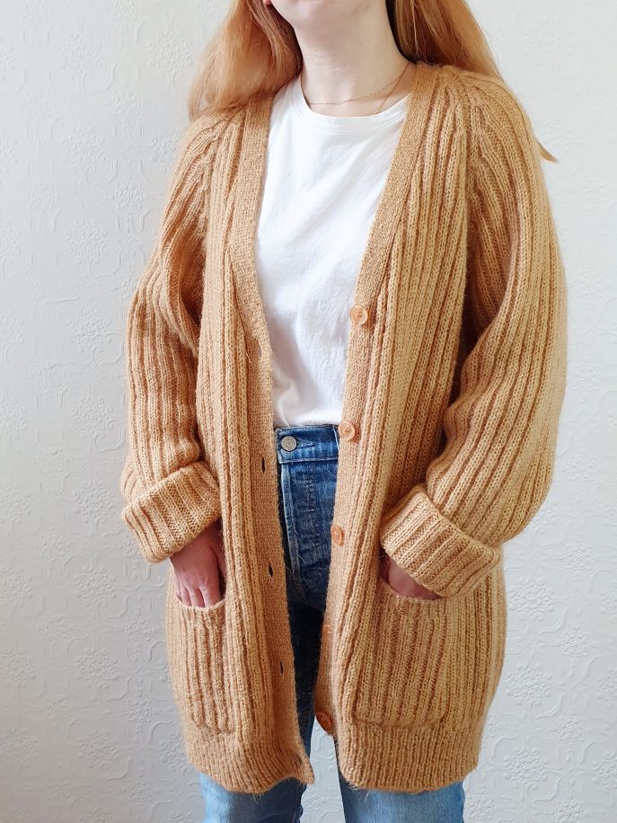 Vintage Mohair Cardigan - XXL - Image 3