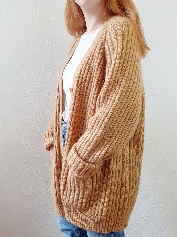 Vintage Mohair Cardigan - XXL - Image 4
