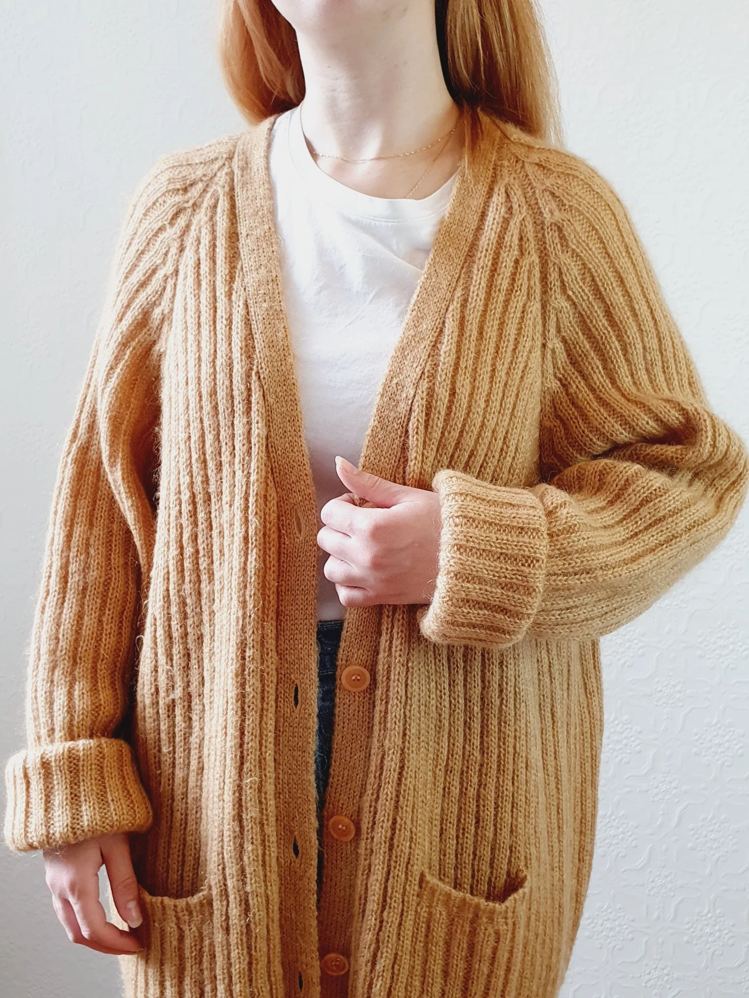 Vintage Mohair Cardigan - XXL - Image 8