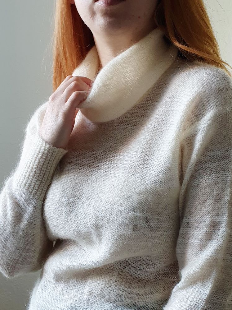 Vintage Mohair Turtleneck Jumper - S - Image 2