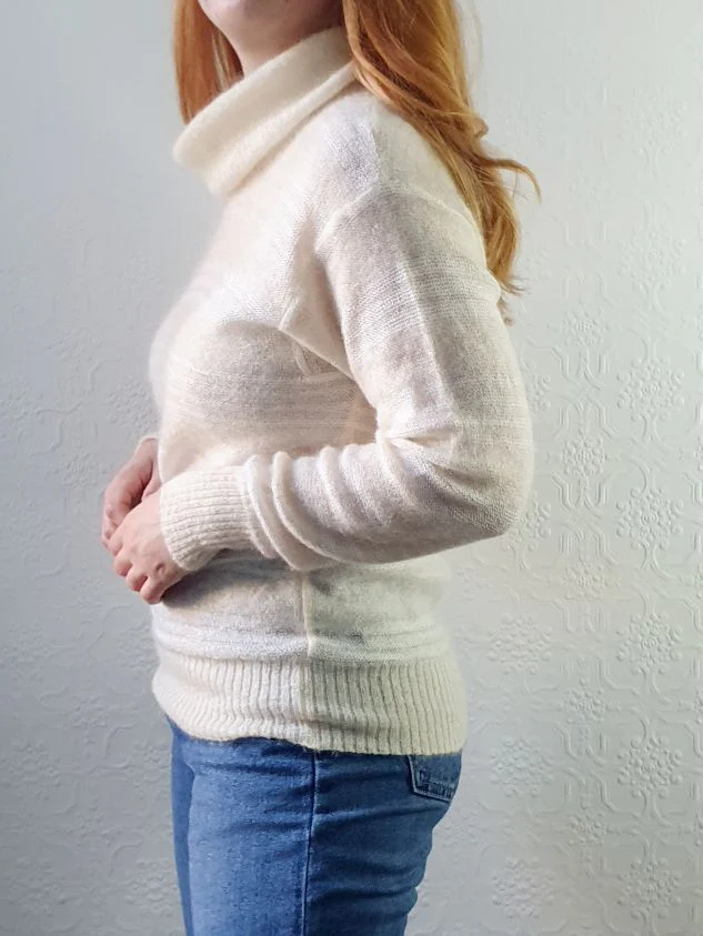 Vintage Mohair Turtleneck Jumper - S - Image 5
