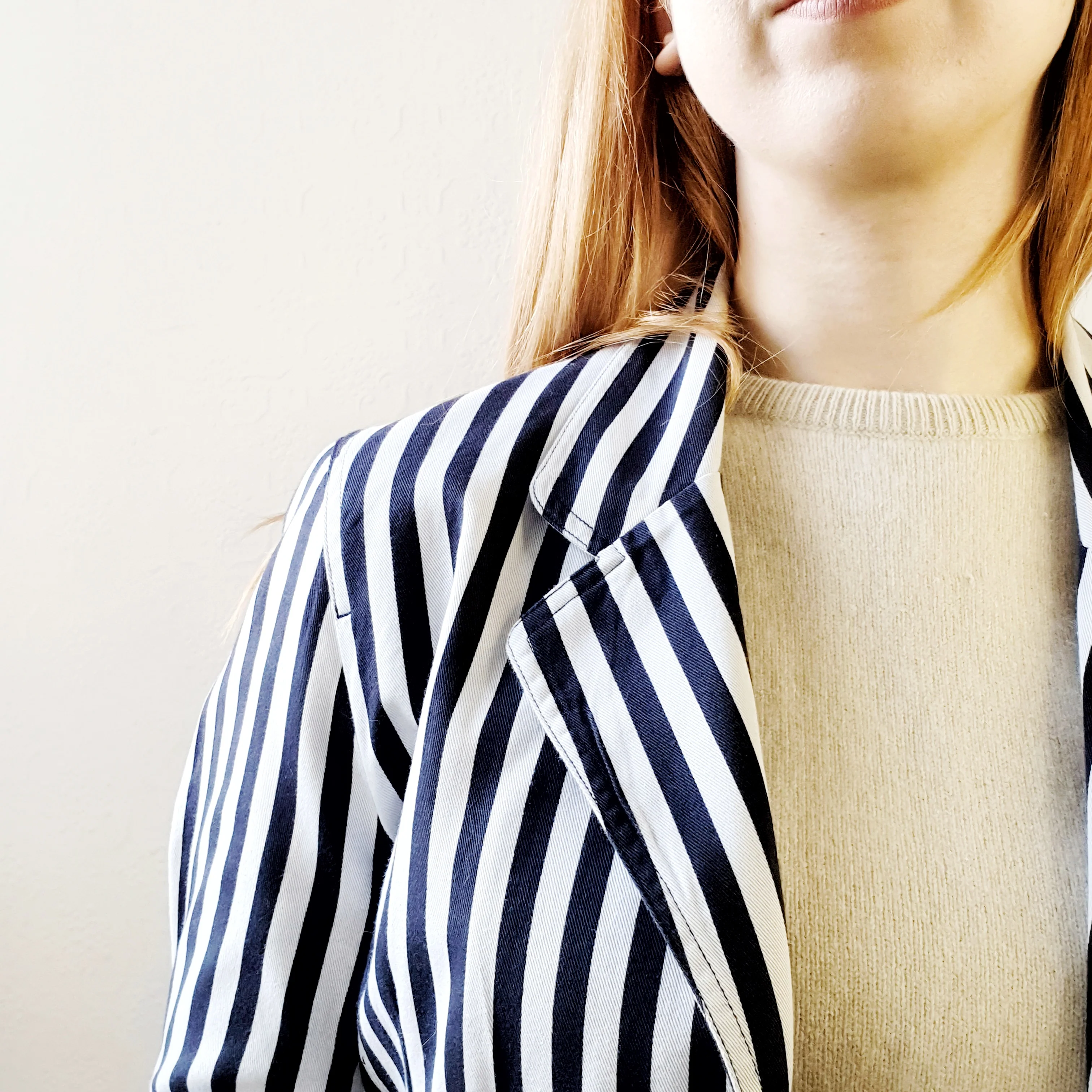 Vintage Mondi Striped Jacket - S - Image 2