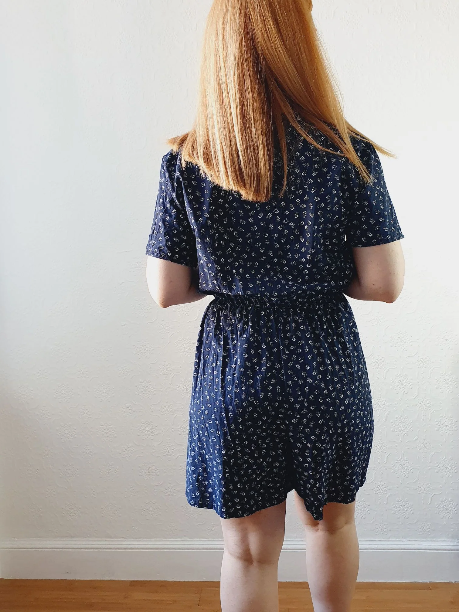 Vintage Navy Playsuit - S - Image 5